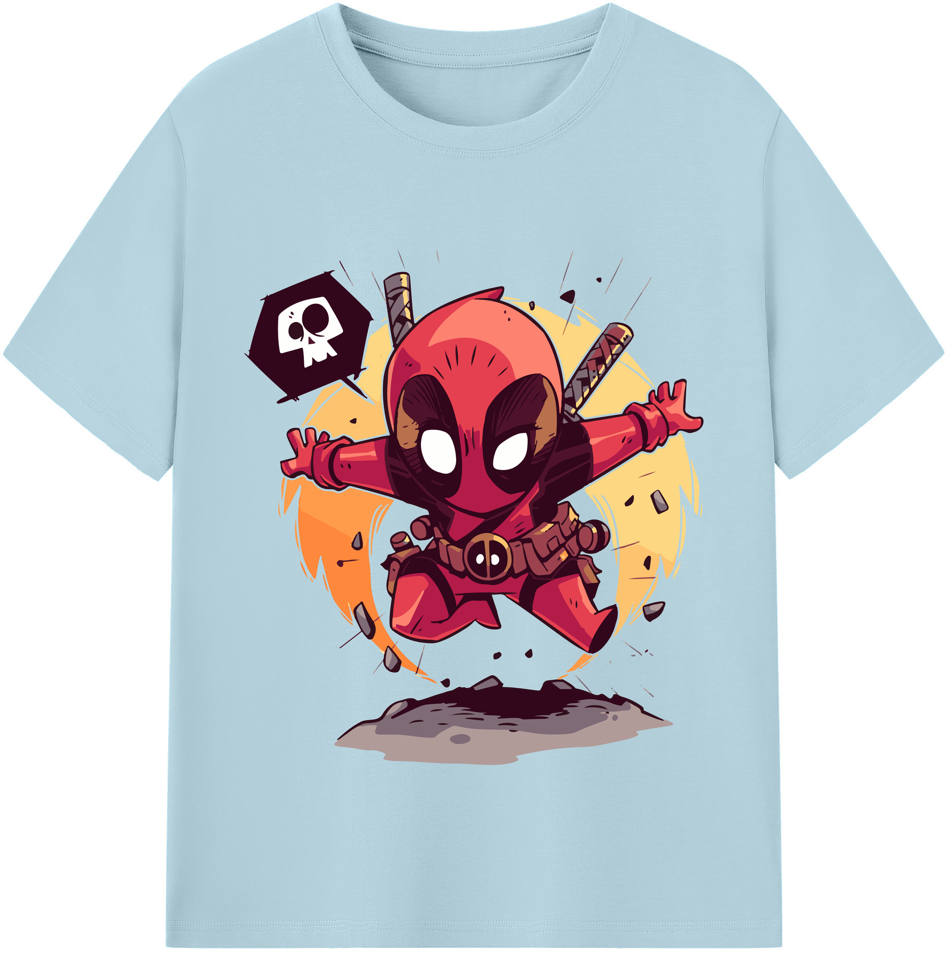 （画像用） アベンジャーズ The Avengers 綿100％半袖Tシャツ（フロントプリント）